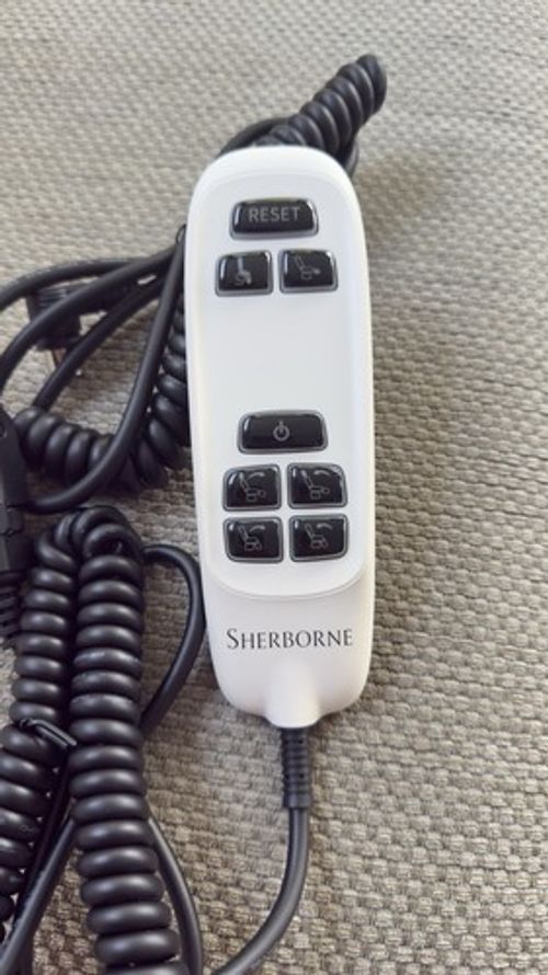 Sherborne Rise Recliner Handset With Head And Lumbar Support.