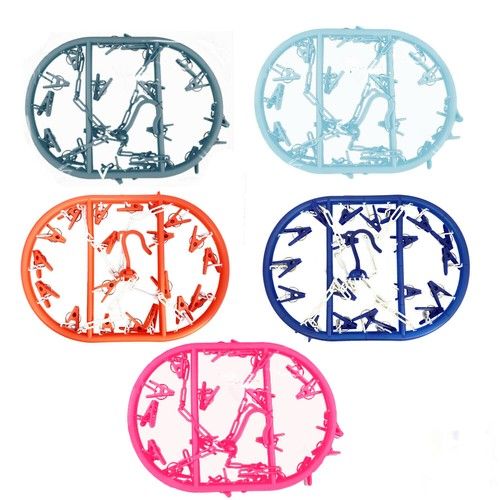 2x 20 Pegs Clothes Airer Dryer Washing Line Laundry Socks Washing Rack Hanger UK