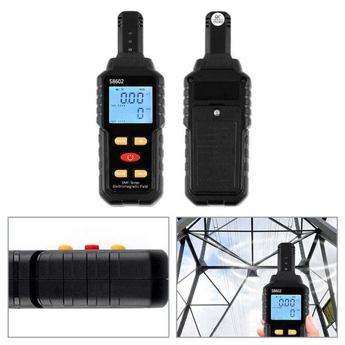 Digital EMF Meter LCD Electromagnetic Field Radiation Detector Megnetic Counter — image 6