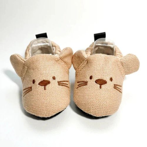 Handmade Baby Booties Slippers Soft Cotton Non-Slip Newborn Shoes Gift Boxed — image 2