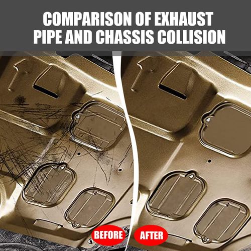 4PCS Car Exhaust Rubber Heavy Duty Pipe Mount Brackets Hanger Universal Black UK — image 9