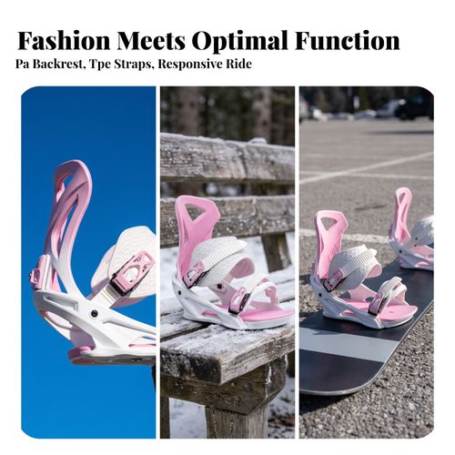 Snowboard Bindings with Padded Footbed Open-Frame for All-Mountain Sessions — image 2