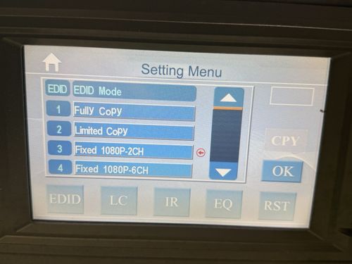WyreStorm MX-0808-HDBT 8x8 HDBaseT Matrix Switcher Touchscreen 7 Modules — image 4
