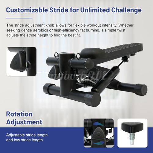 Mini Stepper Machine for Exercise Workout Machine | Home Cardio Machine + Mat UK — image 15