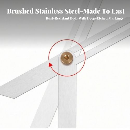 Adjustable Woodworking Angle Square Rust-Resistant for Joiners — image 8