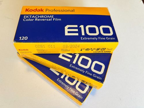 Kodak Ektachrome E100 Professional Color Reversal Film, 120 1 x Box 5 Rolls 2024