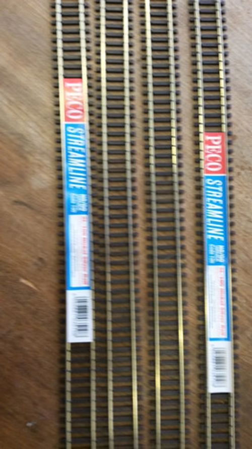 PECO SL-100 Flexible Streamline Code 100 Wooden sleeper Flexitrack