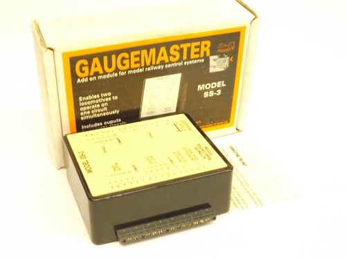 Gaugemaster Model SS-3 Automatic Train Control System (Boxed)
