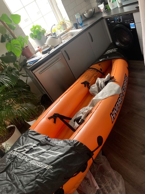 Bestway Hydro‑Force Lite‑Rapid X2 Inflatable Kayak - Orange (65077) — image 10