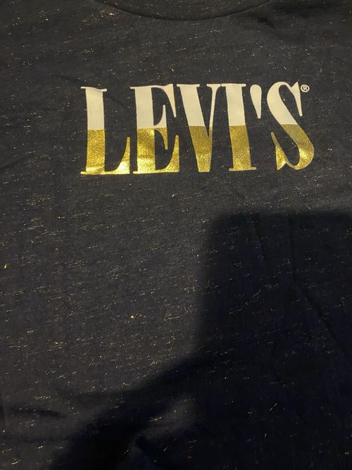 2x Levi's Unisex Baby & Toddler T-Shirt Blue Gold Logo Short Sleeve 18-24M — image 4