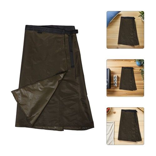 Outdoor Rain Skirt: Nylon Waterproof Half Skirt Raincoat For Women Men Hiking