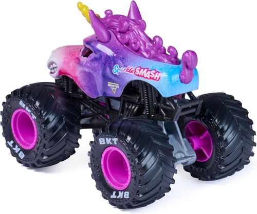Monster Jam Sparkle Smash Monster Truck, gegoten voertuig, schaal — image 4