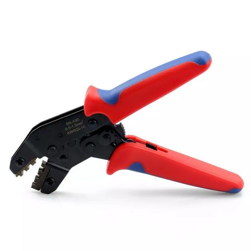 SN-48B Ratchet Crimping Plier Crimper Tool 0.5-1.5mm² AWG22-16 for Terminal Kit — image 6