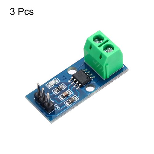 3pcs ACS712 Hall Effect Current Sensor 30A + 3pcs Voltage Sensor Module DC0-25V — image 3