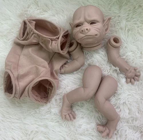 19-Inch Reborn Doll Kit Robbie the Werewolf Lifelike Soft Touch Fresh Color