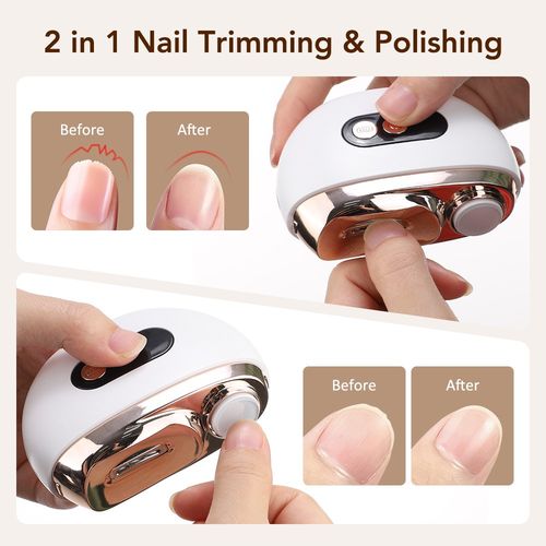 Electric Toe Nail Clippers For Thick Nails Nail Trimmer Cutter USB Rechargeable. — image 7