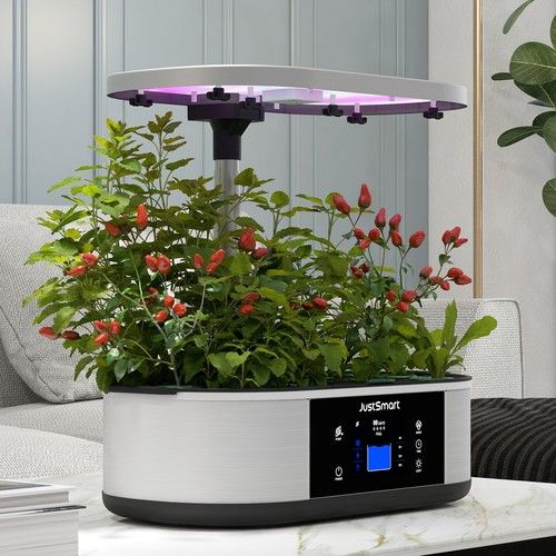12 Pods Hydroponics Growing System Indoor Garden w/ APP Control Auto Light Timer