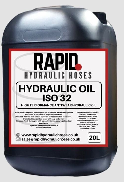 Hydraulic Oil 20L ISO 32  High Performance Anti- Wear — image 1