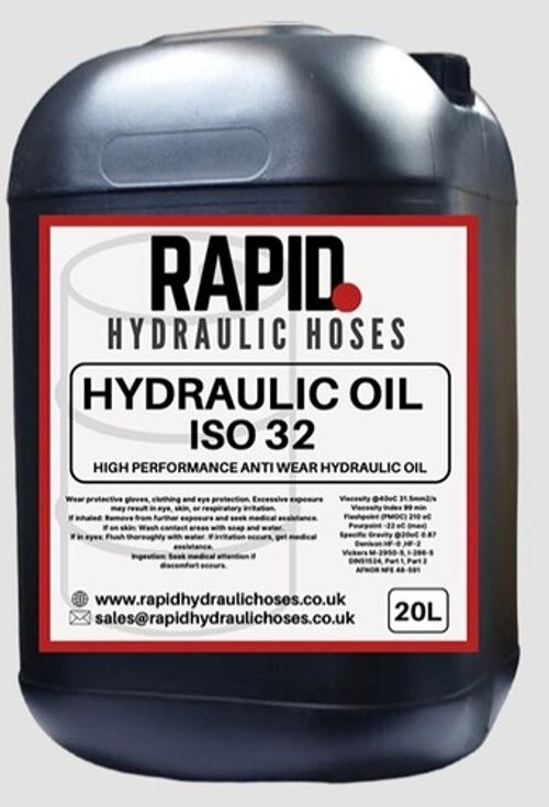 Hydraulic Oil 20L ISO 32  High Performance Anti- Wear