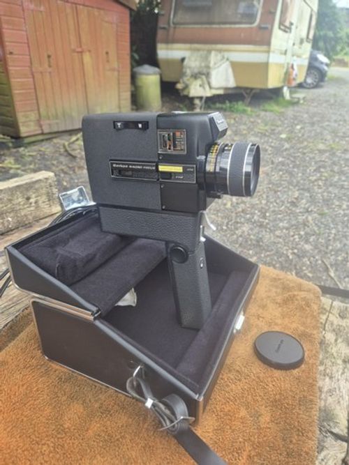 Sankyo MF-404 Super 8 Cine Film Camera Fully Working Unit Only With Case Y2K