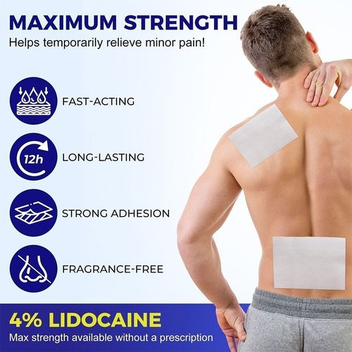 Pain Relief Patch 20 Pieces Patches for Muscle & Joint Pain，knee Shoulder Care — image 5