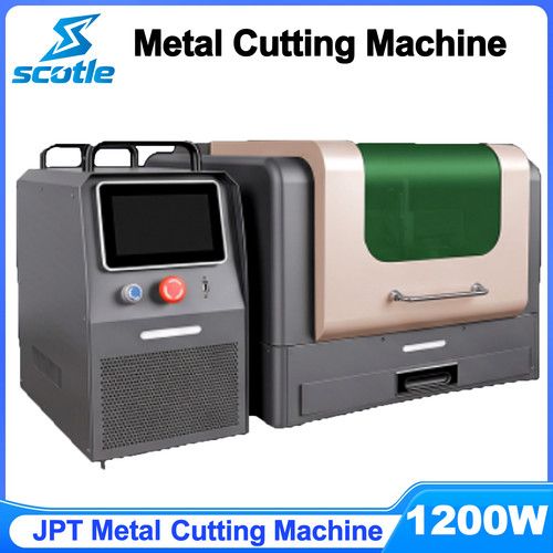 JPT 1200W 2 IN 1 Desktop Fiber Laser Cutter Metal Cutting Engraving Machine