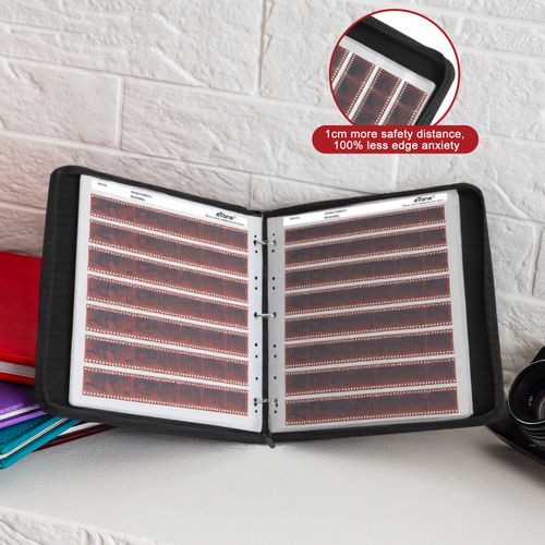 Zipper Ring Photo Archival Storage Film Binder Album+ 50x 135 35mm Negative Page — image 8