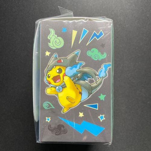 Poncho Pikachu Mega Charizard X Deck Box Pokemon Center Japanese New — image 3