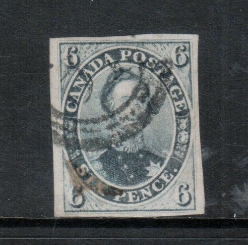Canada #5 Very Fine Used With Tiny Age Spot **With Certificate**