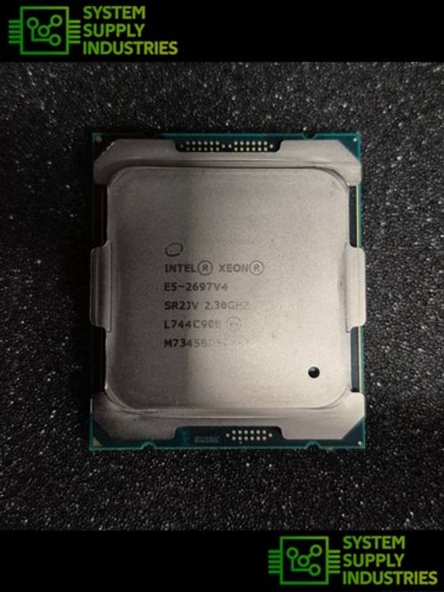 Intel Xeon E5-2697 V4 SR2JV 2.30GHz 18 Core 45MB L3 Cache Processor CPU 145w