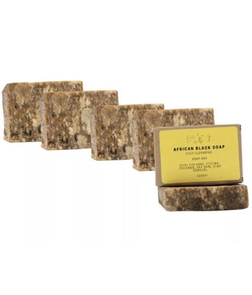 African Black Soap for Acne, Dermatitis, Eczema, Psoriasis, Dark Spot 