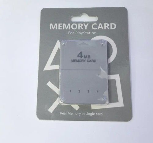  Memory Card 4MB For Sony PS One Ps1 Console 