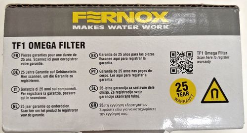 FERNOX TF1 Omega Filter 22mm 62248 – Magnetic Slip Socket Central Heating Trap — image 4