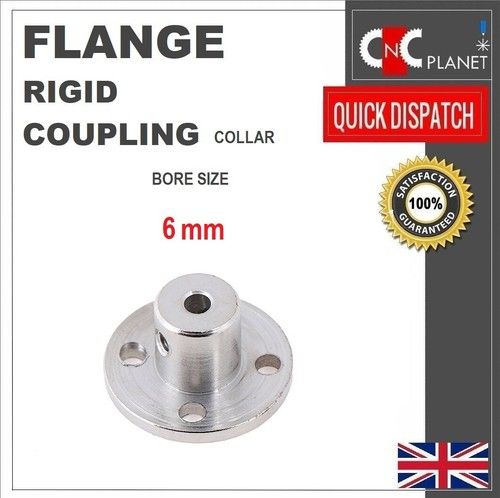 Flange Rigid Shaft Coupling Coupler collar Clamp bracket Motor joint connector 