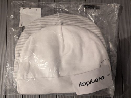 Twin Pack Of Very Everyday Baby Hat and Mittens Set 6-12 Months - New with Tags — image 1
