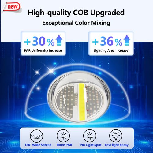 PopBloom RL115 WiFi LED Light Marine LED Aquarium Lighting Reef Aquarium Coral — image 4