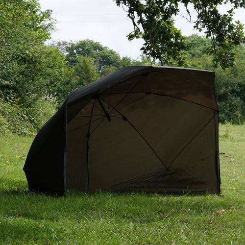 NGT 60" Shelter Brolly Umbrella System Carp Fishing Shelter With Groundsheet Peg — image 2