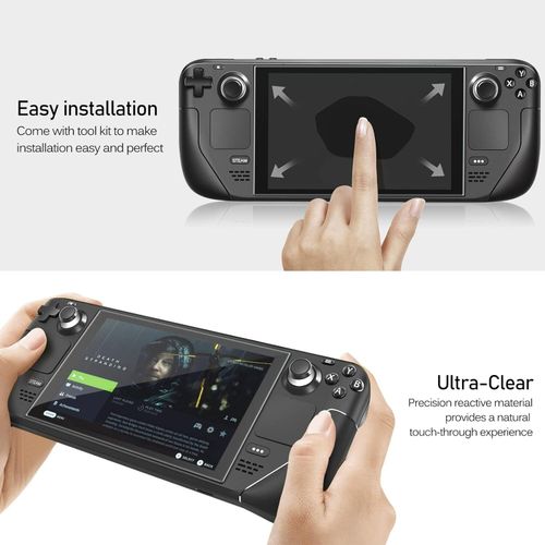 3 Pack Tempered Glass Screen Protector For Steam Deck — image 2