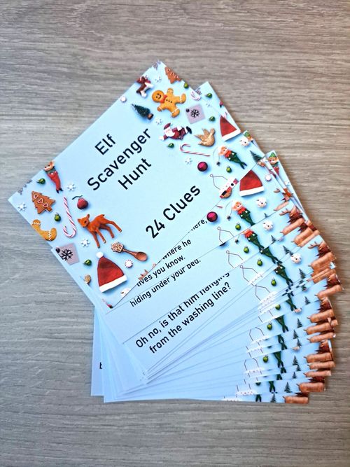24 Days of Will The Elf Be Put on the Naughty Shelf Christmas Hunt Clues Ideas — image 2