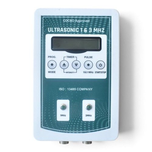 Ultrasound Therapy Machine 1MHz 3MHz Dual Frequency Physiotherapy LCD Unit
