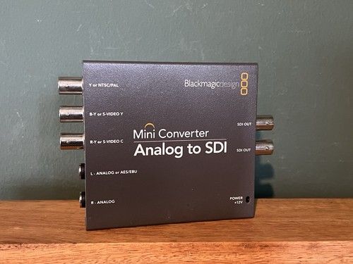 Blackmagic Design Mini Converter Analog to SDI UNIT UNTESTED SPARES (£55 EACH)