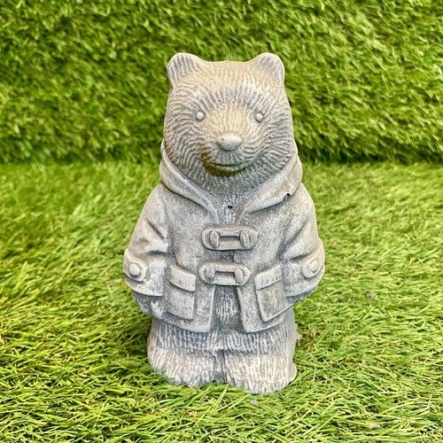 Concrete Mini Paddington Bear Ornaments Outdoor Garden Sculpture Variations