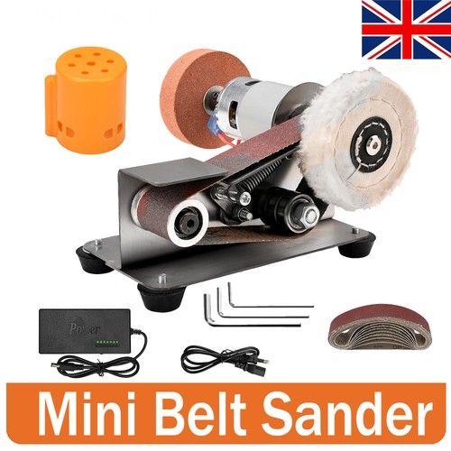 Mini Belt Grinding Machine Tool Adjustable Sharpening Machine Sanding Grinding