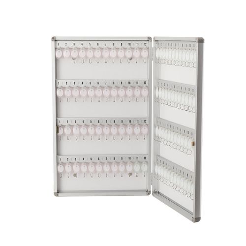 Outdoor Metal Key Safe Box Security Wall Mounted Lockable Large 96 Key Key Case — image 1
