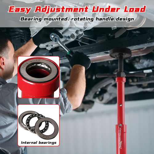 1.5T Garage Vertical Transmission Gearbox Jack Engine Under Hoist Support Stand — image 5