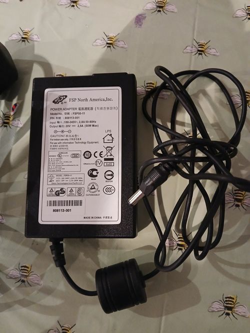 Zebra Power Supply Leads for Label Printer — image 1