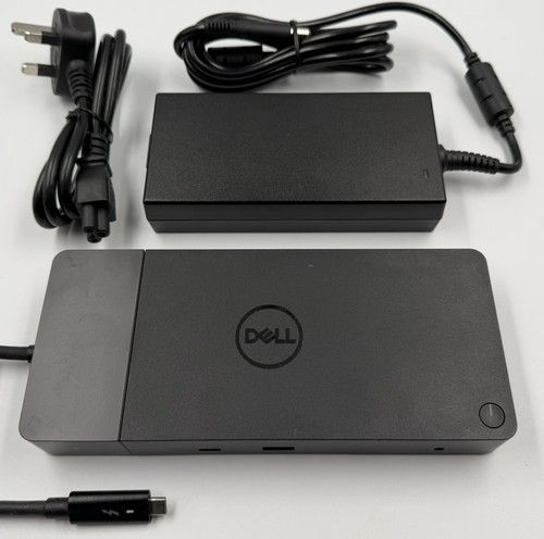 Dell WD19TB Docking Station Thunderbolt 3 + 180W PSU + USB-C Dual 4K Display UK