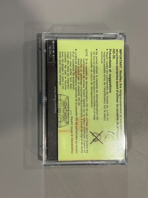 TDK HD-30 Head Demagnetizer Cassette — image 5
