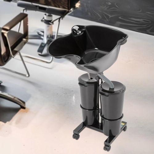 Portable Hairdressing Backwash Mobile Shampoo Basin Sink Salon Wash Hair Bowl UK — image 6