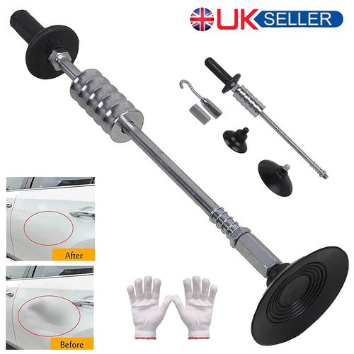 Air Pneumatic Dent Puller Suction Cup Slide Kit Auto Car Body Dent Repair Tool — image 1